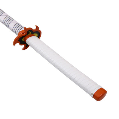 Demon Slayer/Kimetsu no Yaiba: Kyojuro Rengoku's Red Nichirin Blade Samurai Sword