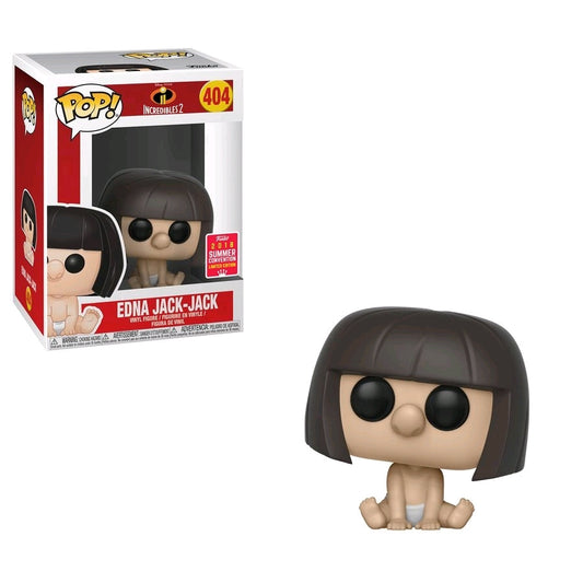 Edna Jack Jack #404 Funko Pop Vinyl Incredibles 2 Limited Ed.