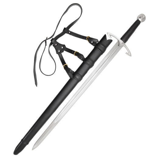 Handmade Medieval Knights Carbon Steel Sword