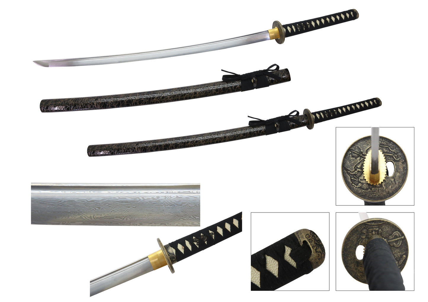 Naotsune Hand Forged Folded Samurai Sword