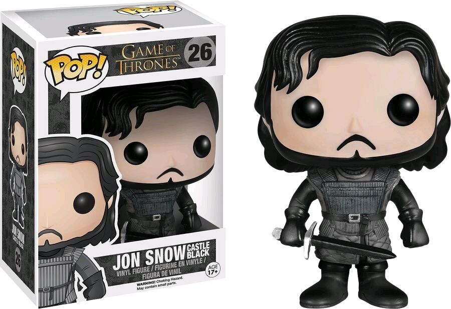 Game of Thrones  Jon Snow  # 26  Castle Black  Funko Pop! Vinyl.