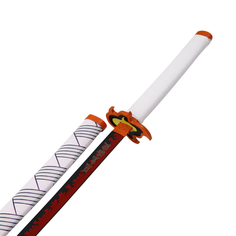 Demon Slayer/Kimetsu no Yaiba: Kyojuro Rengoku's Red Nichirin Blade Samurai Sword