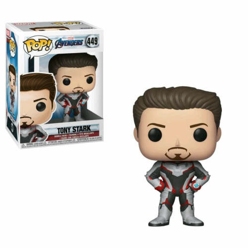 Funko Pop Marvel Avengers End Game Tony Stark (Team Suit) #449 Vinyl Figure