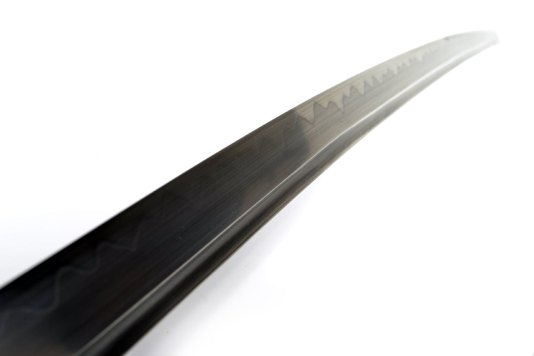 Yin Yang Clay Tempered Manganese Samurai Katana