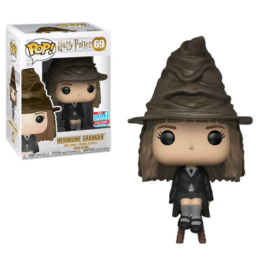 Funko  Harry Potter  Hermione with Sorting Hat NYCC 2018 Exclusive Pop! Vinyl