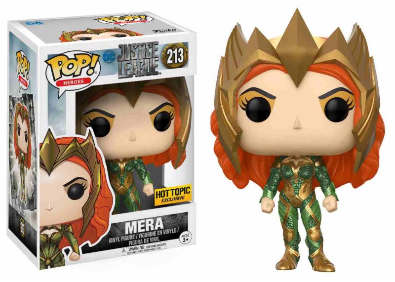 Funko  Justice League Movie  Mera US Exclusive Pop! Vinyl [RS]