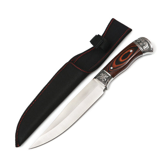 Tactical Survival Bowie Camping Hunting Knife Full Tang HF071