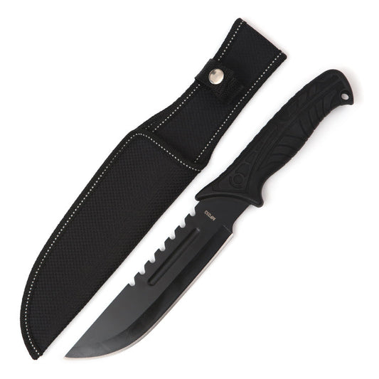 Tactical Survival Bowie Camping Hunting Knife Full Tang HF082