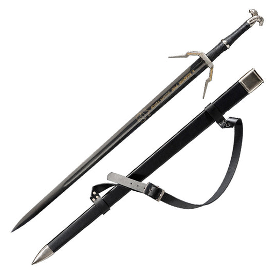 Video Game Weapon The Witcher Geralt of Rivia's Sword Black Version