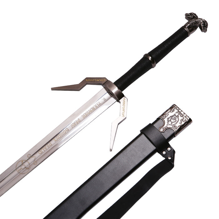 Video Game Weapon The Witcher Geralt of Rivia's Sword Silver Version