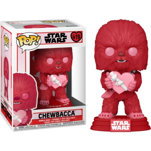 Star Wars Chewbacca Valentine #419  New Funko POP! vinyl Figure