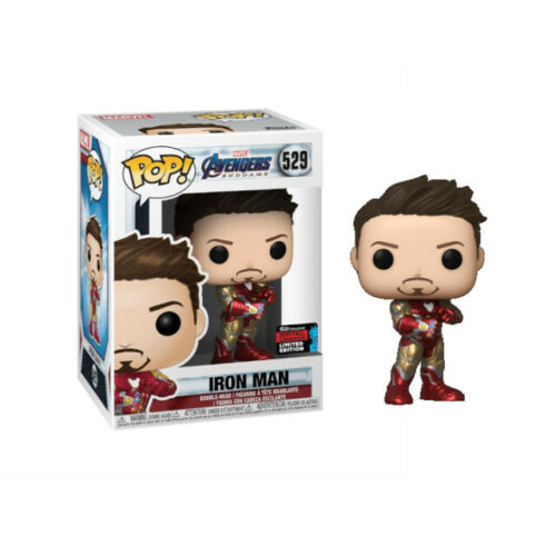 IRON MAN Avengers Endgame with Gauntlet NYCC 2019 Funko POP! #529 NEW