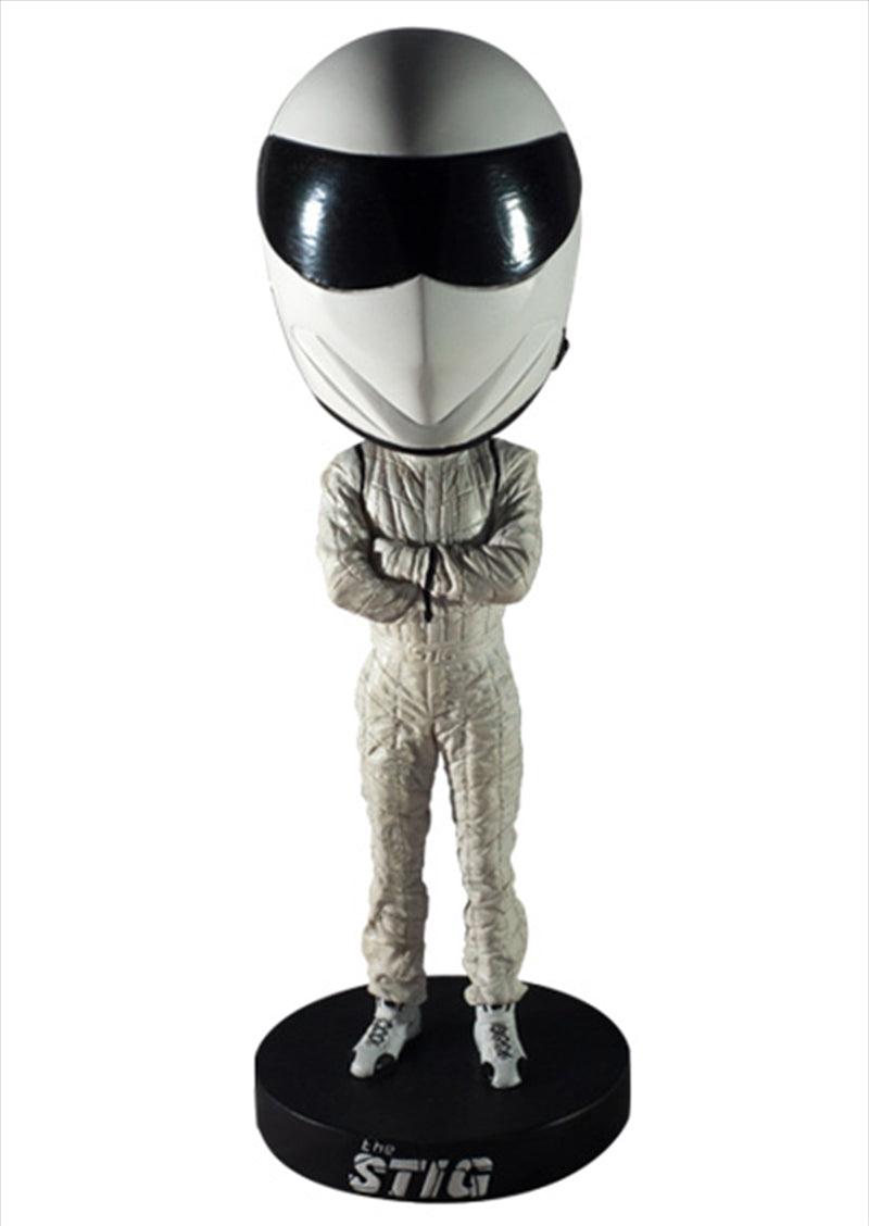 TOP GEAR THE STIG BOBBLE HEAD 2011 BNIB BBC IKON