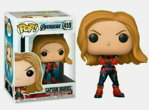 Funko Pop Marvel Avengers End Game Captain Marvel #459 Vinyl Figure