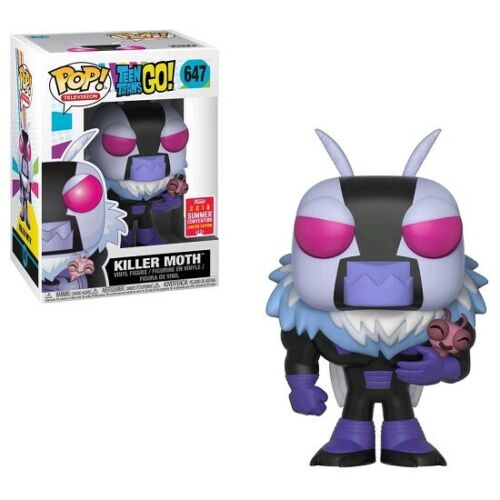 Teen Titans Go! Killer Moth SDCC 2018 Exclusive Pop! Vinyl Figure 647